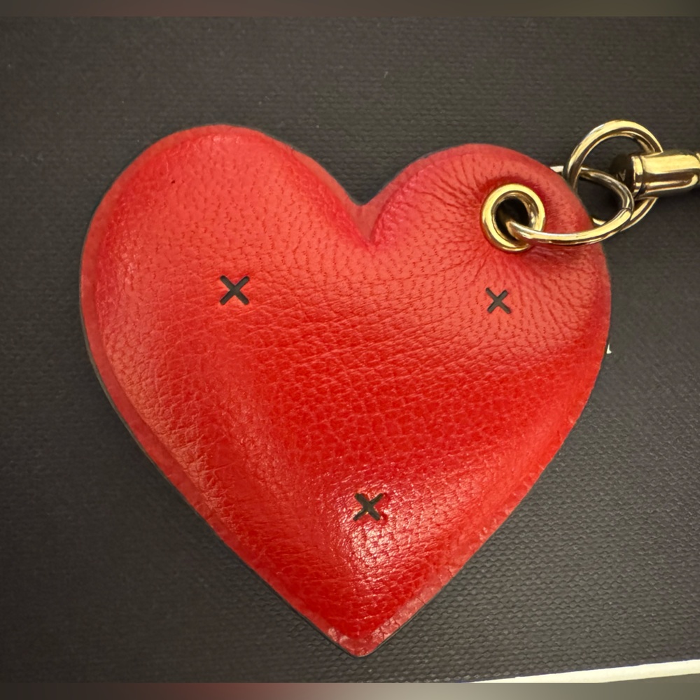 Anya Hindmarch Chubby Heart Bag Charm
